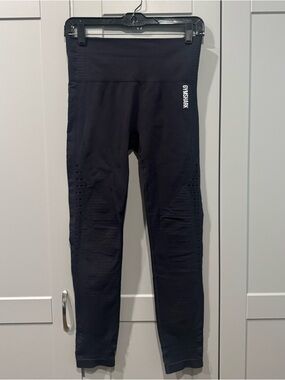 Gymshark Black Seamless High-Waist Leggings for Women